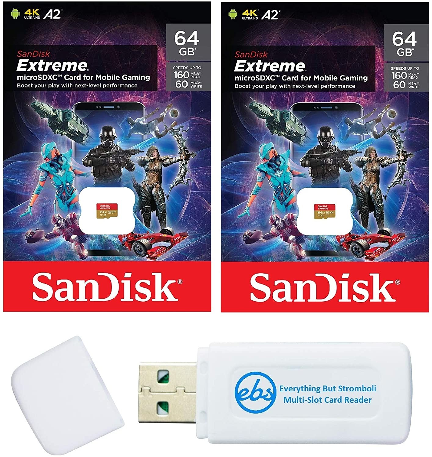 V30 U3 A2 SDSQXA1-256G-GN6GN Micro SD C10 SanDisk 256GB Extreme for Mobile Gaming microSD UHS-I Card 4K 