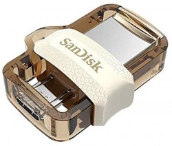SanDisk Ultra Dual Drive M3, 32GB  & 64GB Gold Edition, OTG