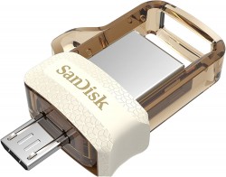 SanDisk Ultra Dual Drive M3, 32GB  & 64GB Gold Edition, OTG