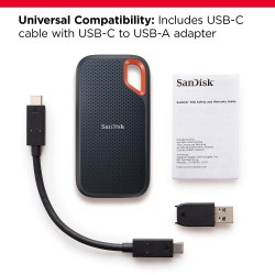 SanDisk 500 GB TO 4TBExtreme PortableSSD1050MB/s R,1000MB/s