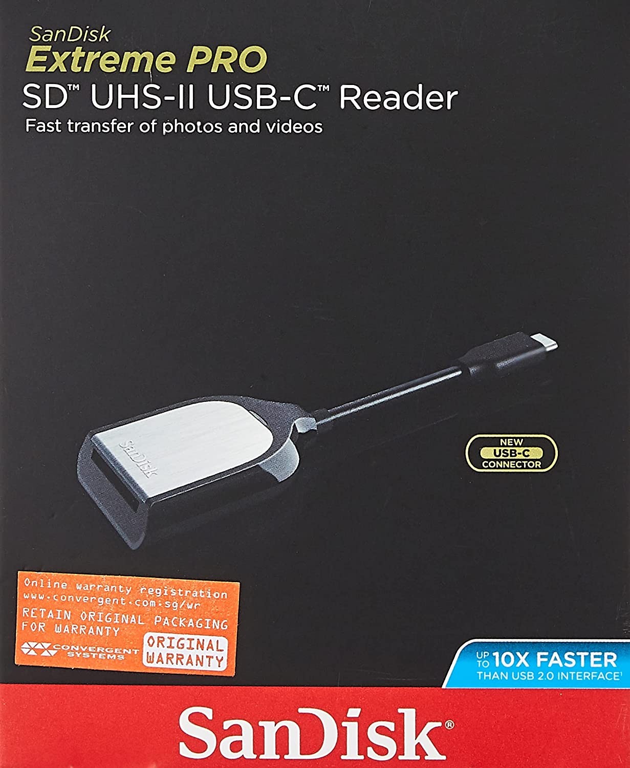 SanDisk Extreme PRO SD UHS-II USB 3.0 Card Reader / Writer