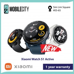 Xiaomi Watch S1 Active | 1 year Official Xiaomi SG Warranty
