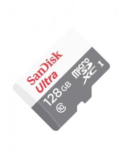 SanDisk Ultra Micro SD Memory Card 128GB 120MB/s Class 10 UH