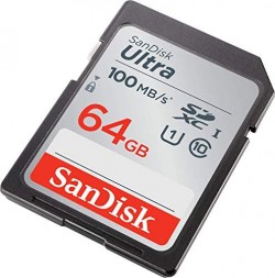 SanDisk Ultra SDXC UHS-I Card 64GB