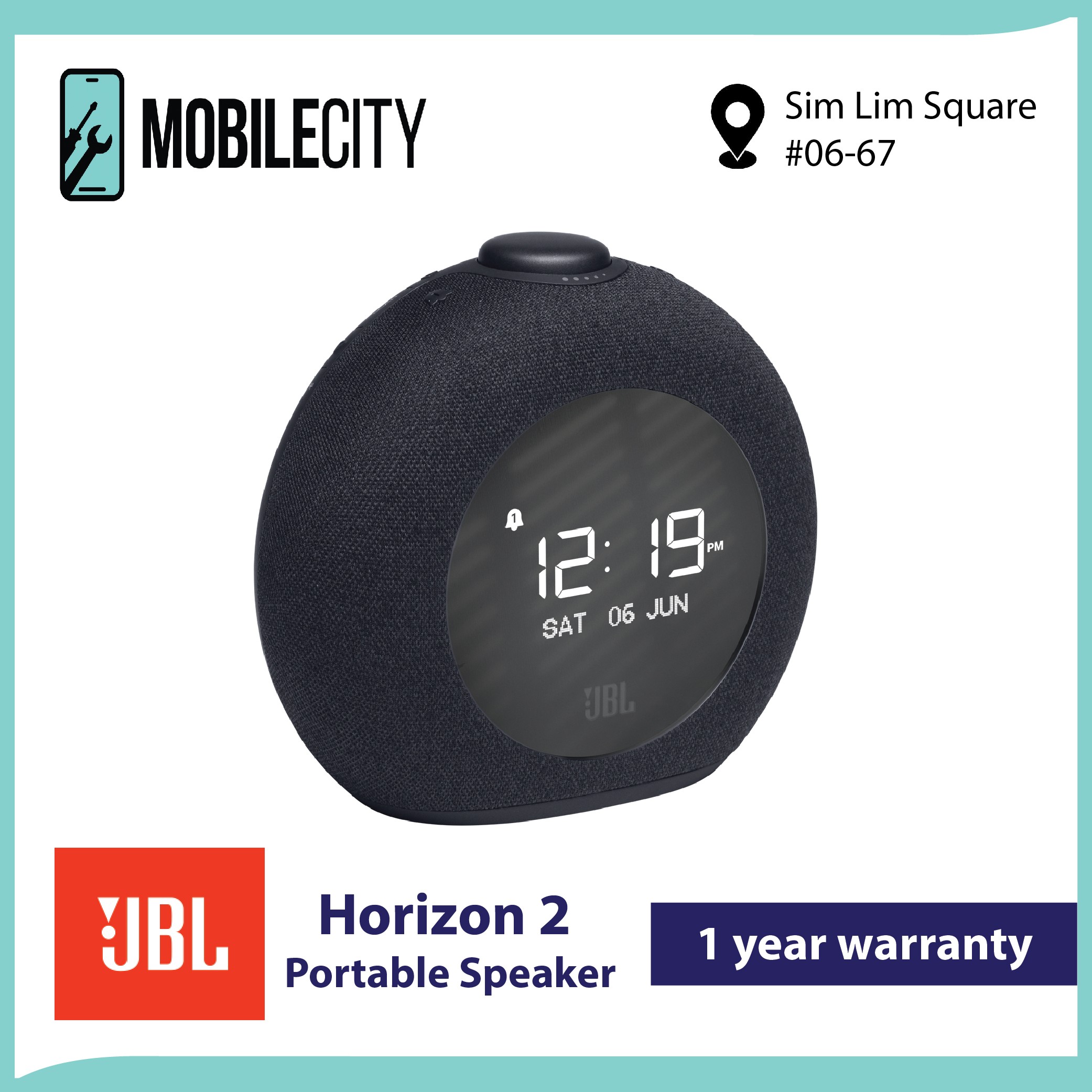 jbl horizon 2 bluetooth clock radio