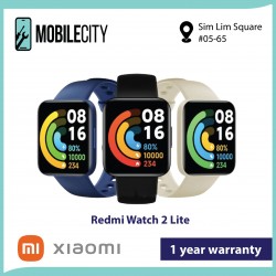 Redmi Watch 2 Lite 1 year Official Xiaomi SG Warranty