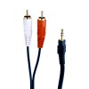 DAIYO 3.5MM STEREO CABLE TO 2 RCA PLUGS TA762 1.8M