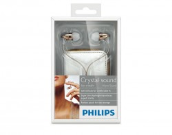 PHILIPS CRYSTAL SOUND NOISE CANCELLING STEREO EARPHONES(ROSE