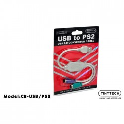TINYTECH USB TO PS2 CONVERTER CABLE CB-USB/PS2