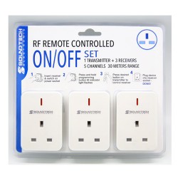 SOUNDTECH RF REMOTE CONTROLLED ON/OFF SET RCS-315