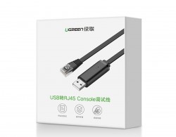 UGREEN USB TO RJ45 CONSOLE CABLE 1.5M 50773