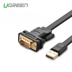 UGREEN 20218 USB 2.0 TO RS232 DB9 ADAPTER CABLE 2M (FTDI)