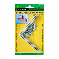 SELLERY STEEL ANGLE BRACKET 4" 19-515
