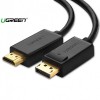 UGREEN 10238 4K DISPLAY PORT TO HDMI CABLE 1M