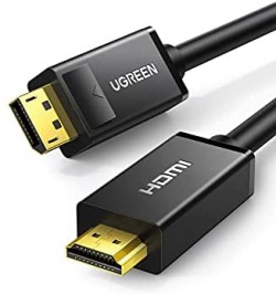 UGREEN 10203 4K DISPLAY PORT TO HDMI CABLE 3M