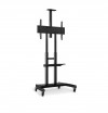 QUEENIE MOVABLE TROLLEY TV STAND QTS-385 42"-90" 91KG