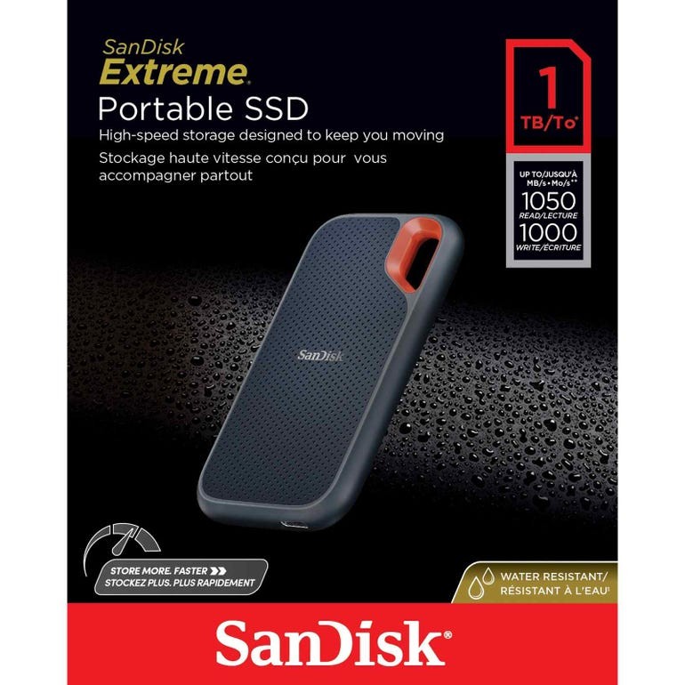 SANDISK EXTREME PORTABLE SSD 1TB