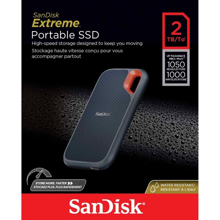 上品】 新品未開封！SanDisk Extreme ポータブルSSD 2TB 外付け ...