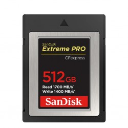 SANDISK 512GB EXTREME PRO CF EXPRESS MEMORY CARD