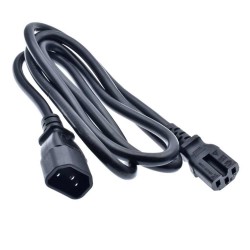 C14 TO C15 EXTENSION POWER CORD 5M