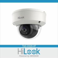 HILOOK BY HIKVISION THC-D320-VF IP66 VARIFOCAL DOME CAMERA