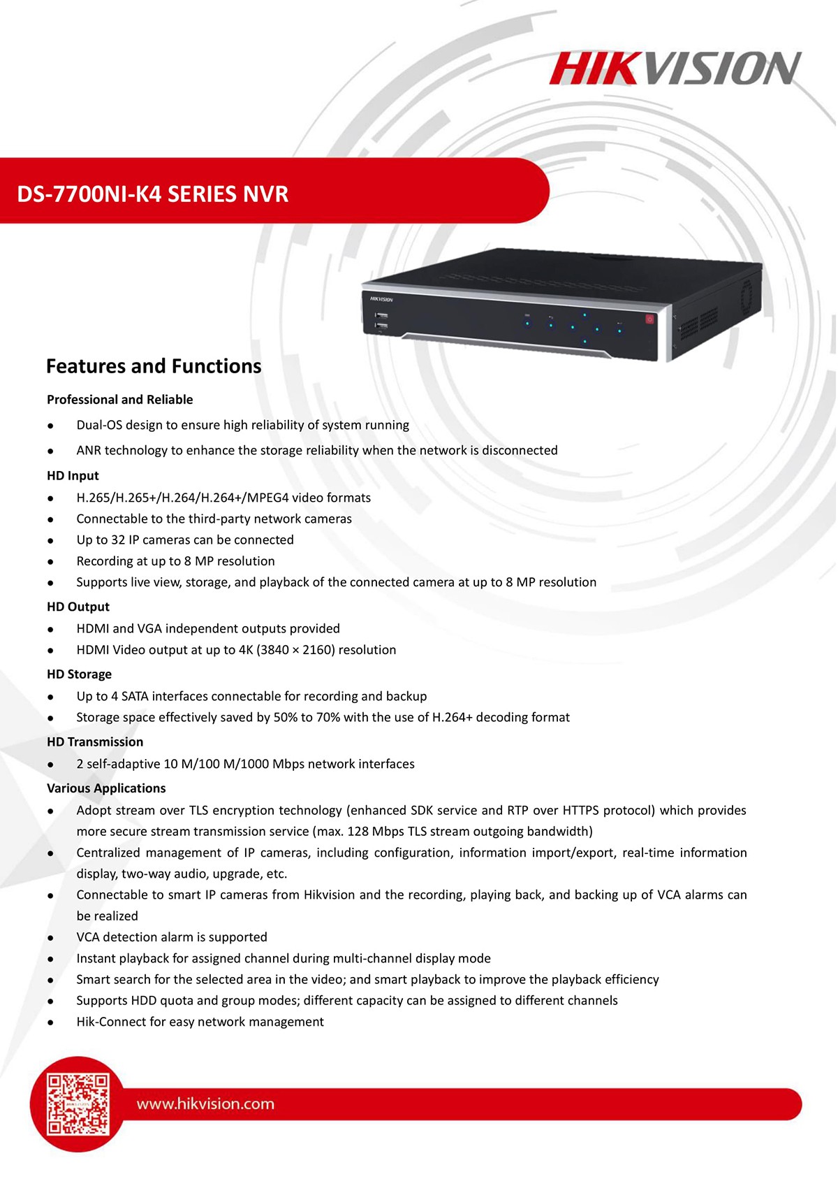 hikvision 2mp nvr