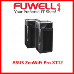 ASUS ZenWiFi Pro XT12 AX11000 TRI-BAND MESH WIFI 6(2 PACK)