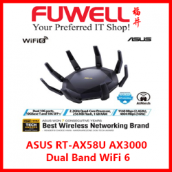 ASUS RT-AX89X 12-stream AX6000 Dual Band WiFi 6