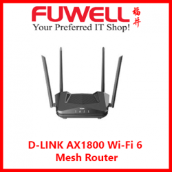 D-LINK AX1800 Wi-Fi 6 Mesh Router