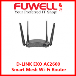 D-LINK EXO AC2600  Smart Mesh Wi-Fi Router