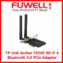 TP-Link Archer TX50E WI-Fi 6 Bluetooth 5.0 PCle Adapter