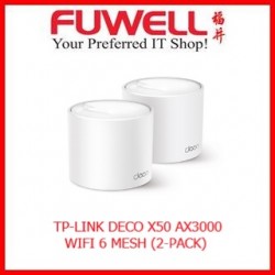 TP-LINK DECO X50 AX3000 Whole Home Mesh WiFi 6 Unit (2 PCS)