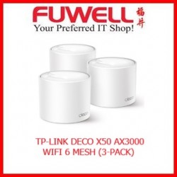 TP-LINK DECO X50 AX3000 Whole Home Mesh WiFi 6 Unit (3PCS)