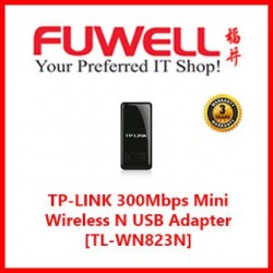TP-LINK 300Mbps Mini Wireless N USB Adapter