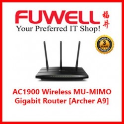 TP-Link AC1900 Wireless MU-MIMO Gigabit Router [Archer A9]
