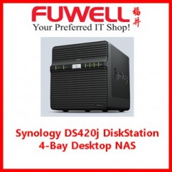 Synology DS420j DiskStation 4-Bay Desktop NAS