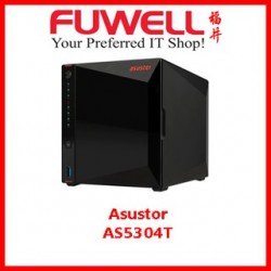 Asustor AS5304T 4-Bay NAS Storage Capacity