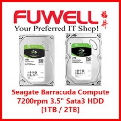 Seagate Barracuda Compute 7200rpm(1tb)