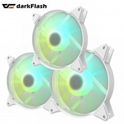 darkFlash C6 3in1 fan pack White