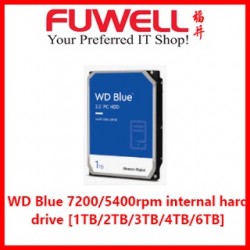 WD Blue Internal 3.5 Sata3 5400rpm Hard Disk Drive(1tb)