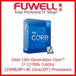 Intel 12th Generation Core™ i7-12700k 3.6Ghz