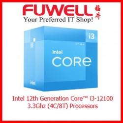 Intel 12th Generation Core™ i3-12100 3.3Ghz
