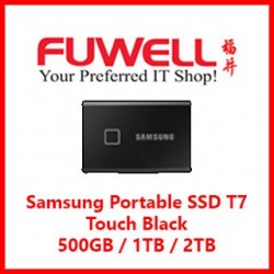 Samsung Portable SSD T7 Touch Black [500GB]
