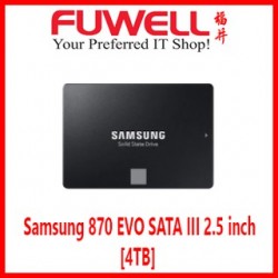 FUWELL - SAMSUNG 870 EVO 4TB SATA III 2.5 inch SSD