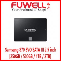 FUWELL - SAMSUNG 870 EVO 500GB SATA III 2.5 inch SSD