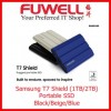 FUWELL - Samsung T7 Shield Portable SSD 1TB (Blue)