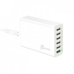 J5CREATE 60W QC 3.0 USB 6-PORT CHARGER  JUP60