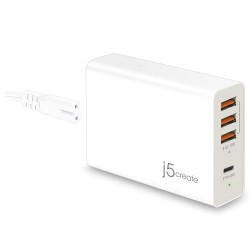 J5CREATE 4-P SUPERCHARGER POWER-D AND QUICK CHARGE JUP4263