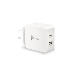 J5CREATE 30W 2-PORT PD USB-C MOBILE CHARGER POWER DELIVERY a