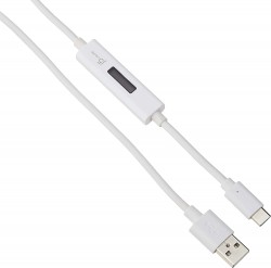 J5CREATE USB TYPE-A TO USB-C 2.0 CABLE WITH OLED DYNAMIC POW